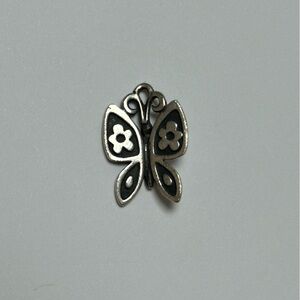 James Avery Mariposa Charm *NO JUMP RING* in Sterling Silver